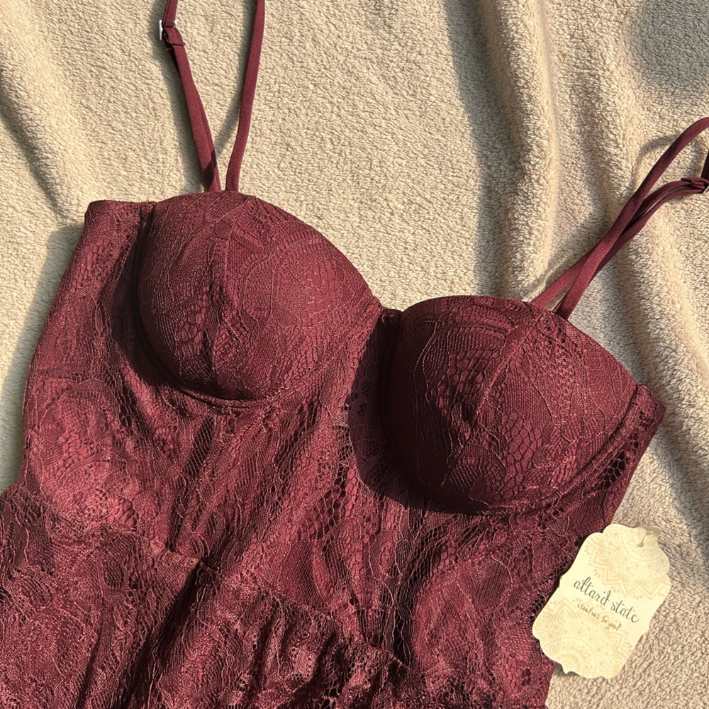 Maroon Red Altar’d State Formal Dress